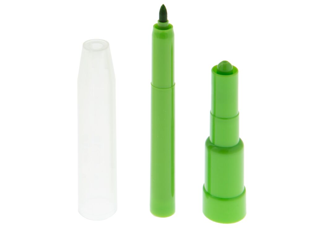 Creative Blow Pens (12) With Stencils