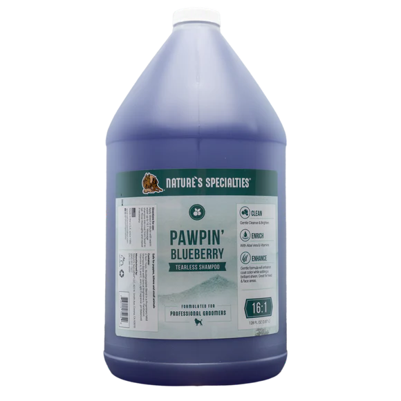 Pawpin' Blueberry Tearless Shampoo - Natures Specialities