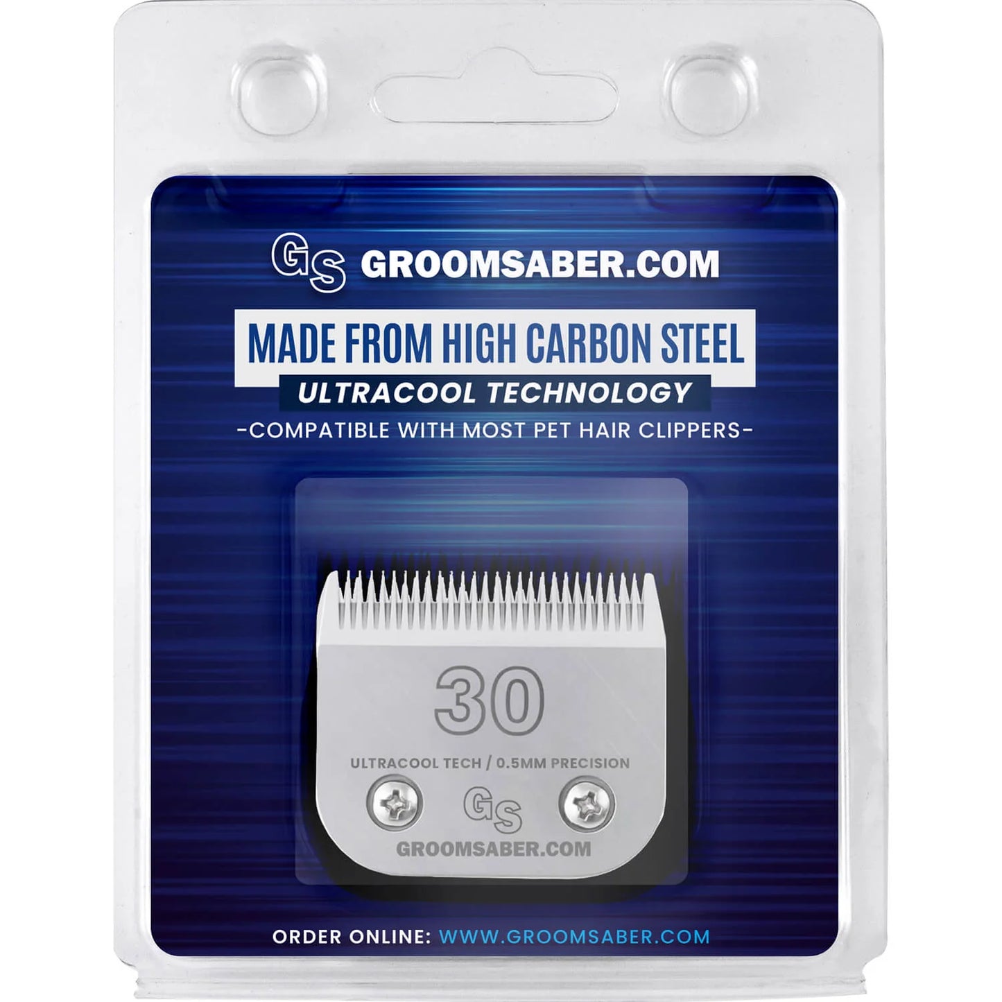 Groomsaber A5 Compatible Steel Blades & Replacement Cutting Blades