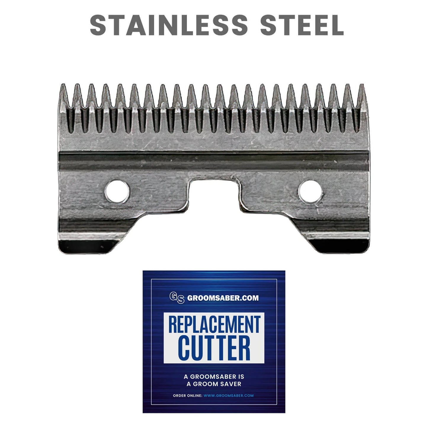 Groomsaber A5 Compatible Steel Blades & Replacement Cutting Blades