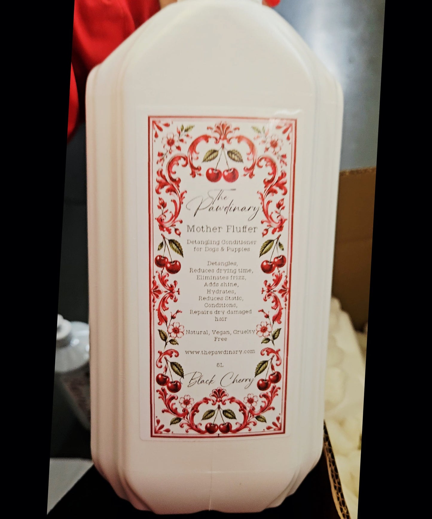 Mother Fluffer Detangling Conditioner - Black Cherry - The Pawdinary (Copy)