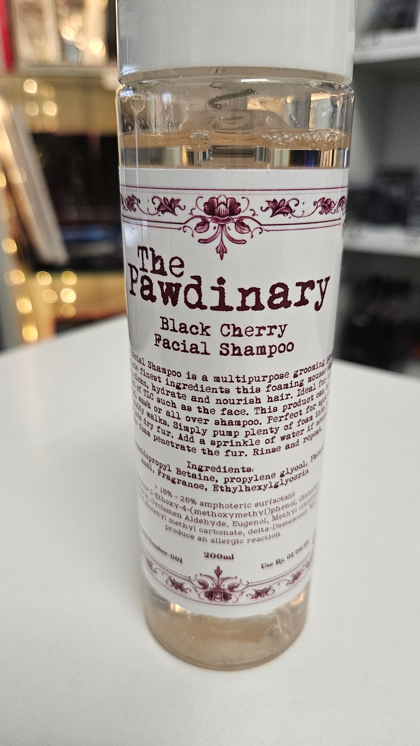 Facial Shampoo, Black Cherry - The Pawdinary