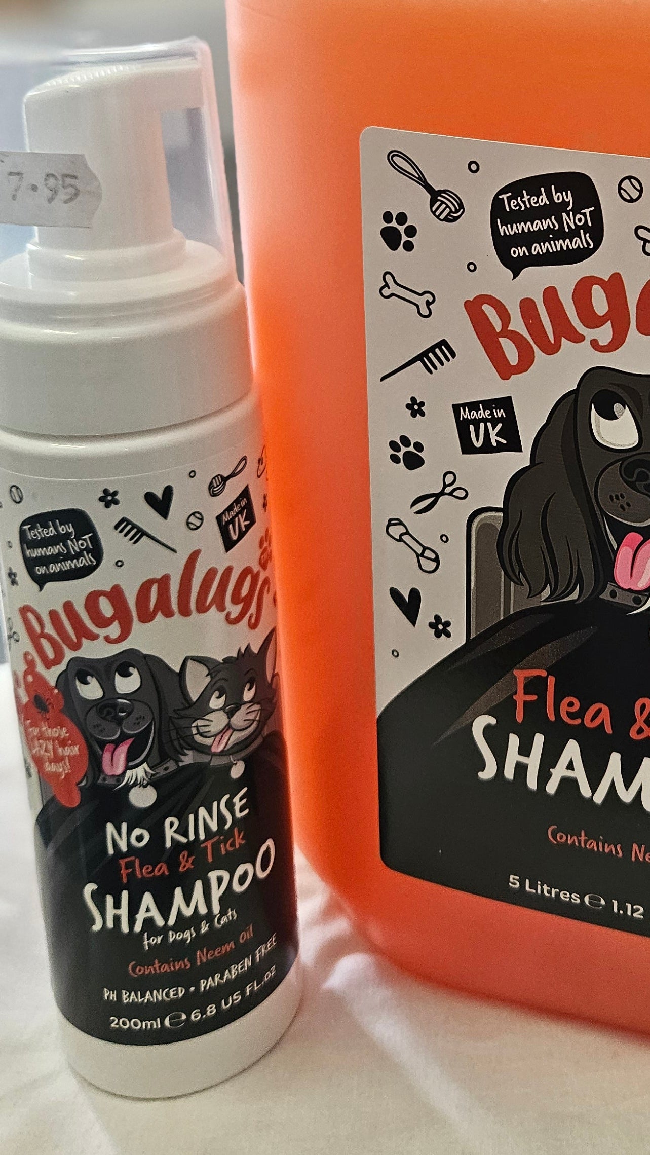 Bugalugs No Rinse Shampoo 200ml