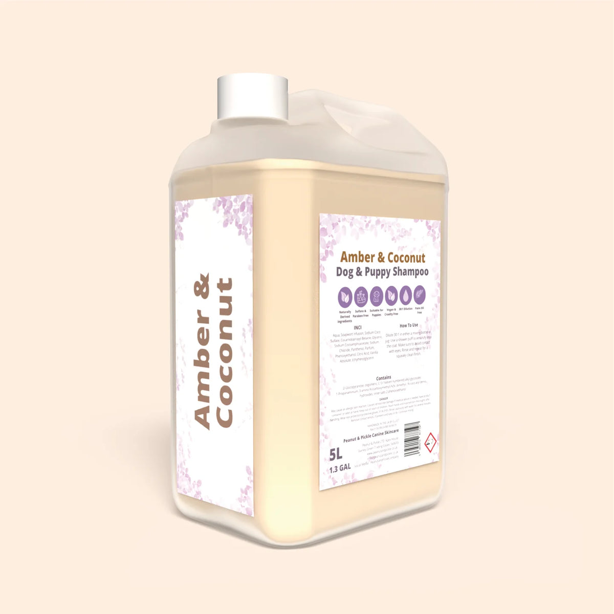 Amber & Coconut Shampoo - Peanut & Pickle