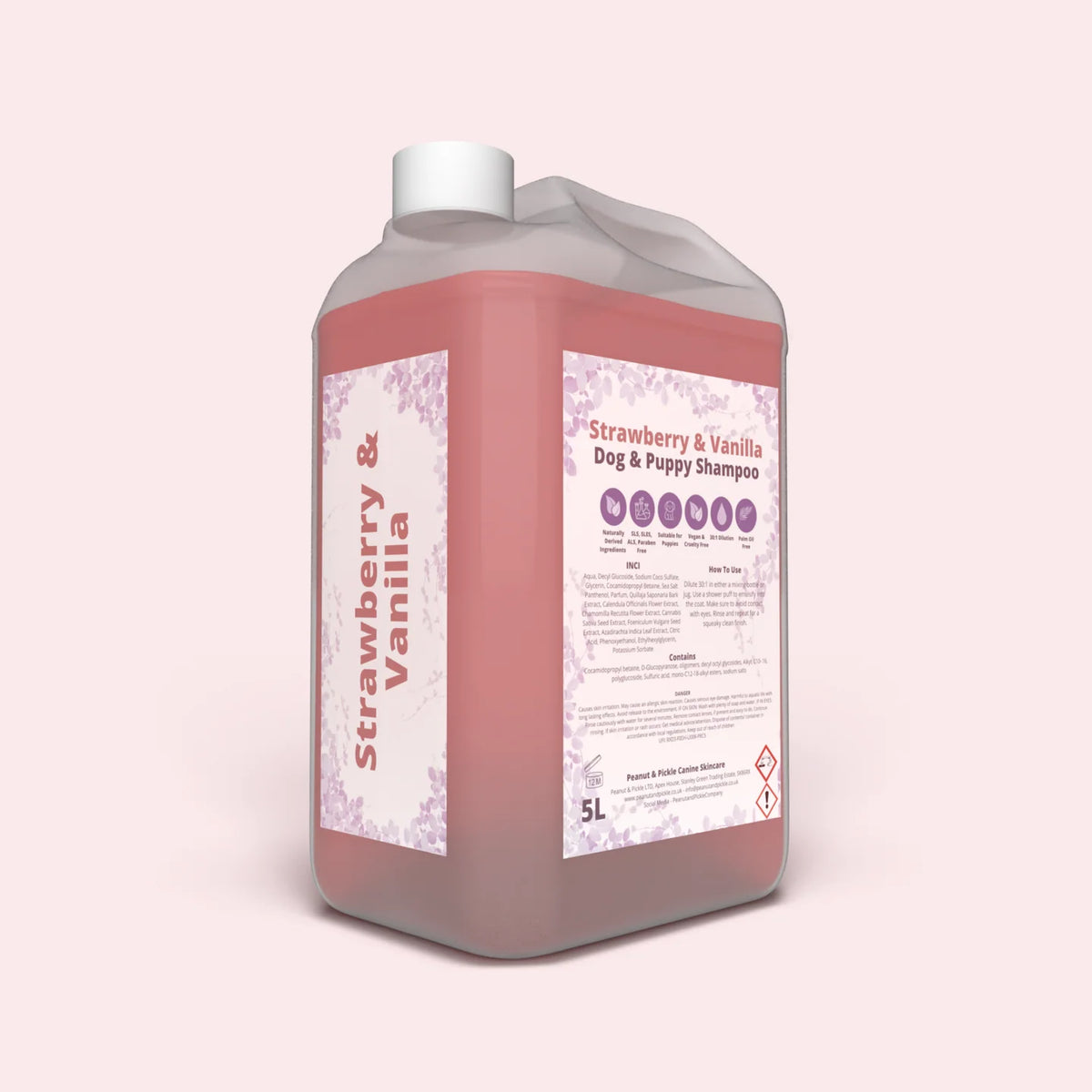 Strawberry & Vanilla Shampoo - Peanut & Pickle