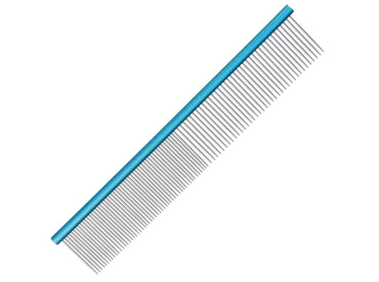 Spectrum Aluminium Comb Blue - Groom Professional