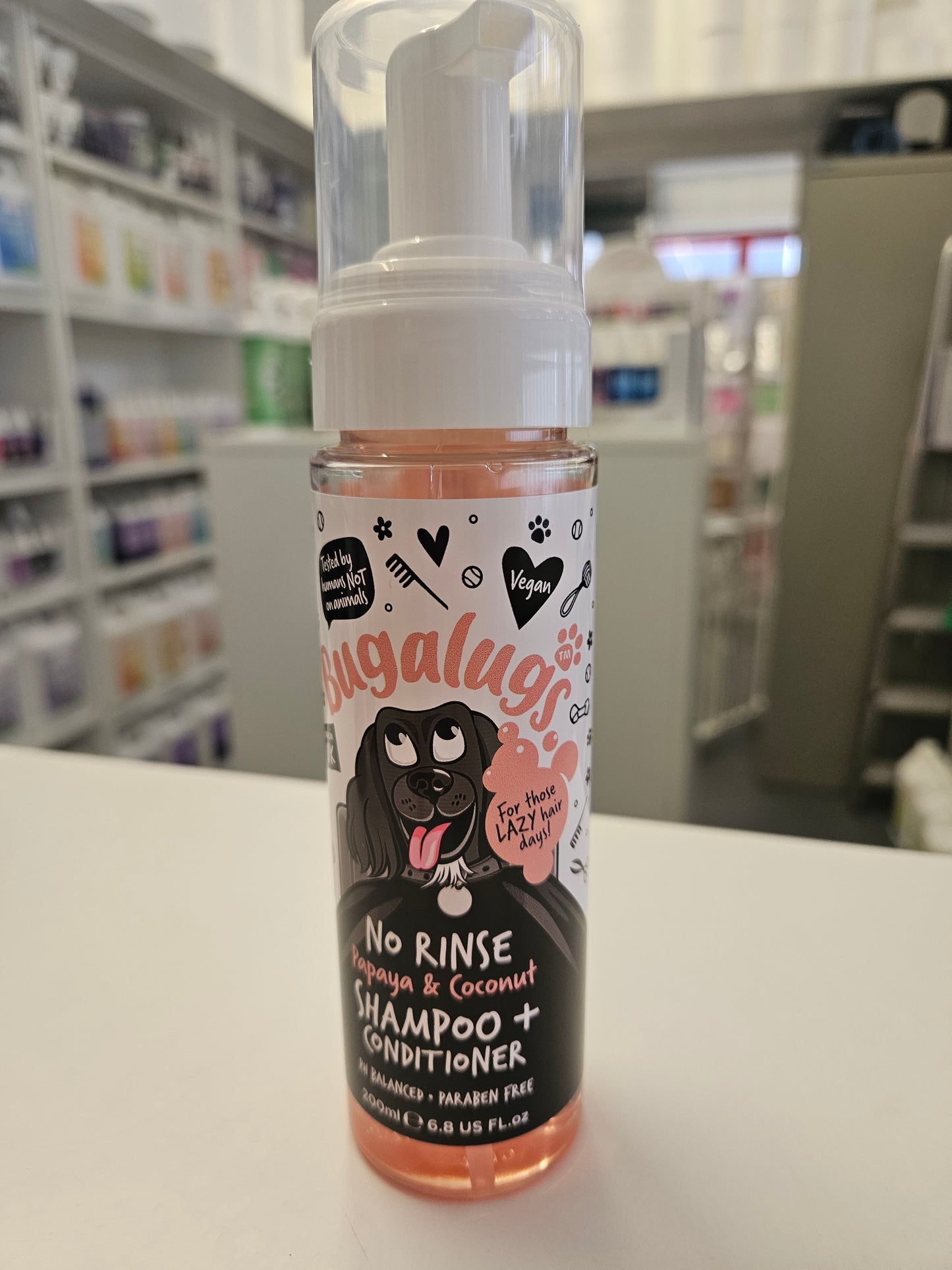 Bugalugs No Rinse Shampoo 200ml