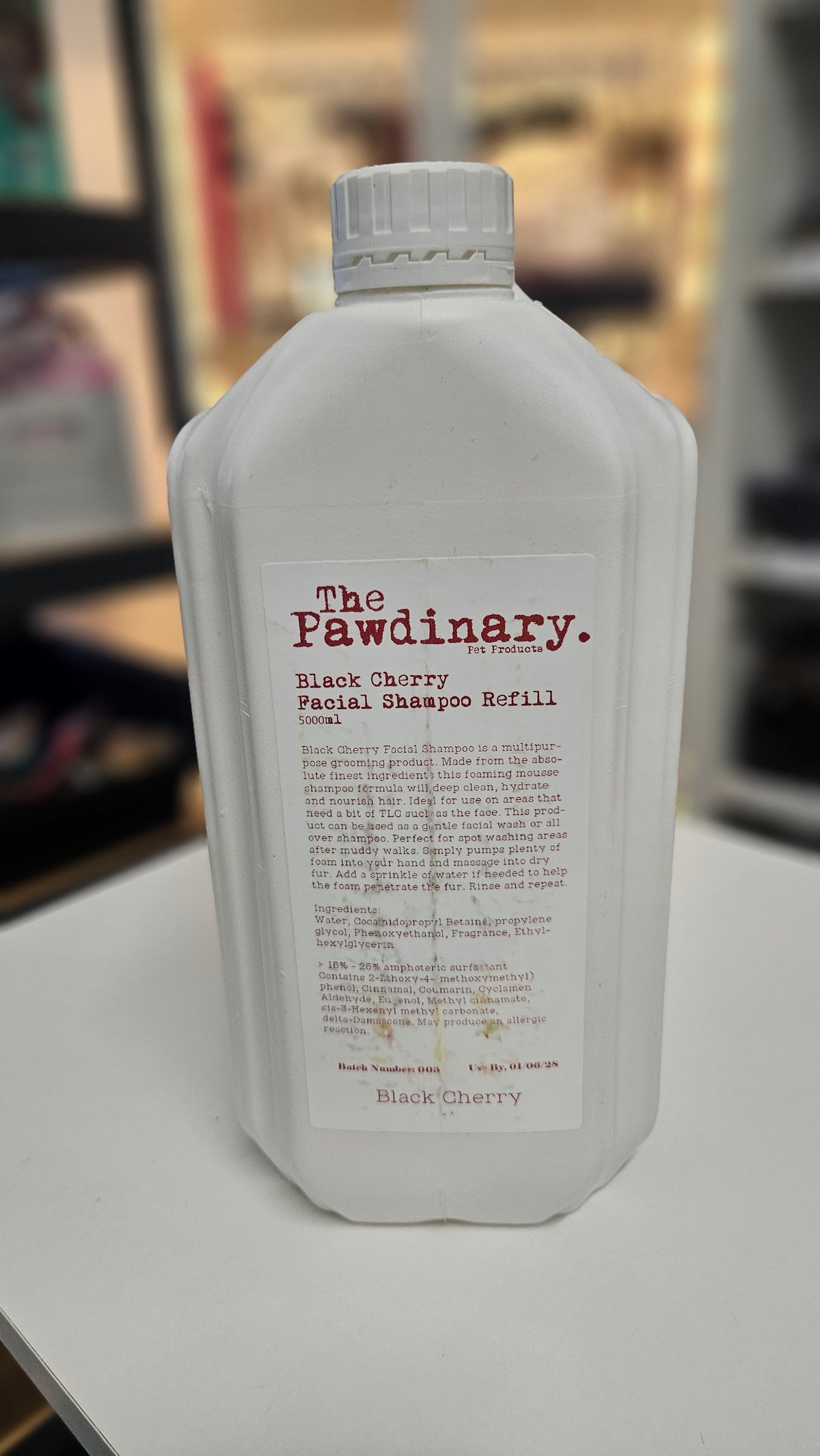 Facial Shampoo, Black Cherry - The Pawdinary