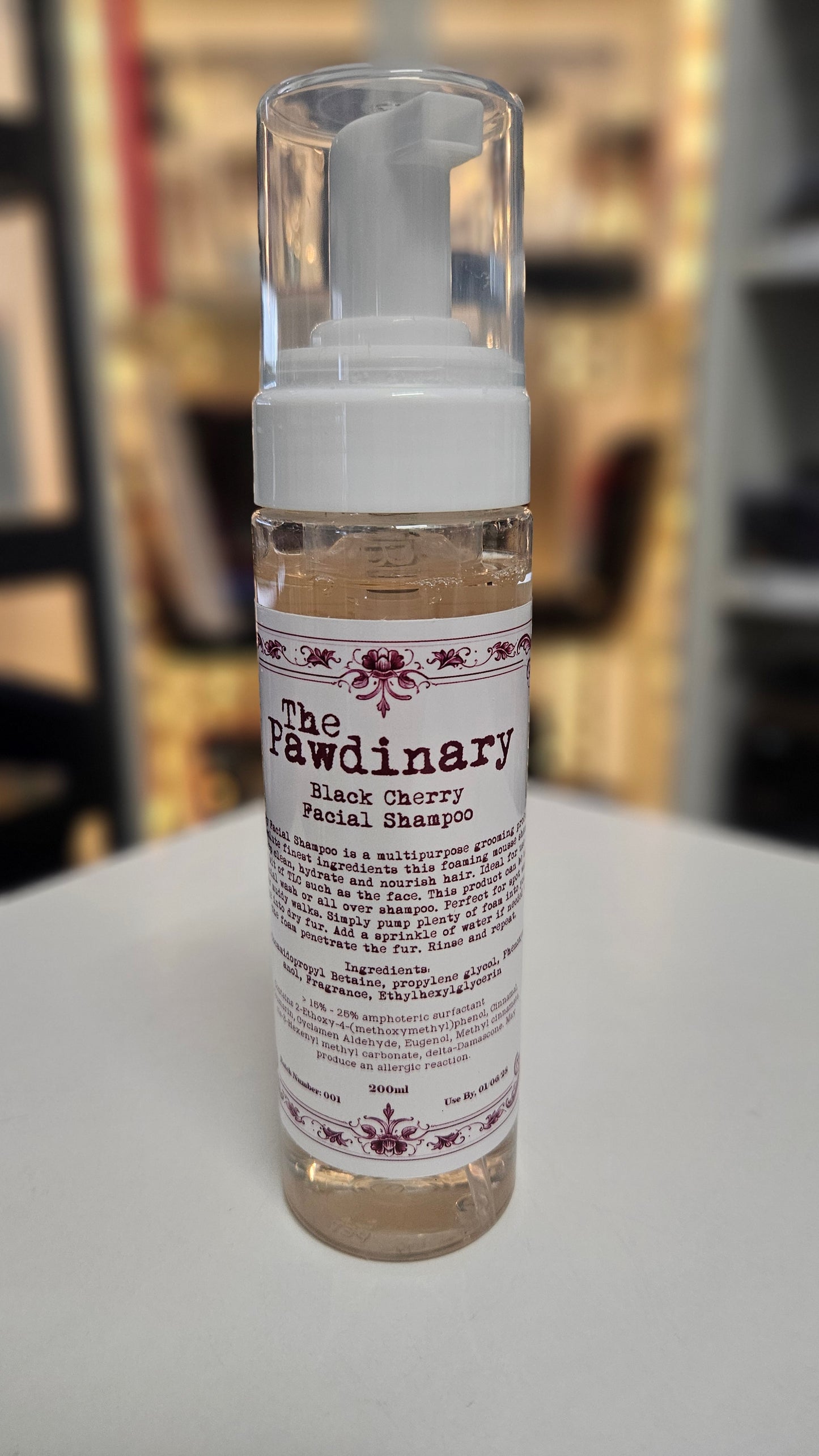 Facial Shampoo, Black Cherry - The Pawdinary