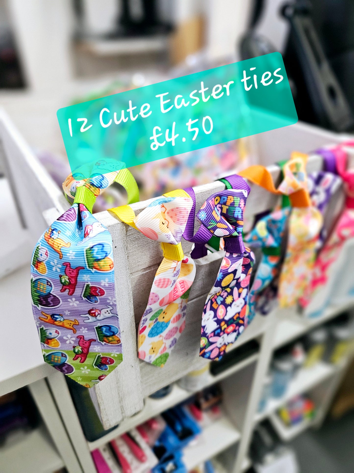 Cute Easter Ties (10 pk)