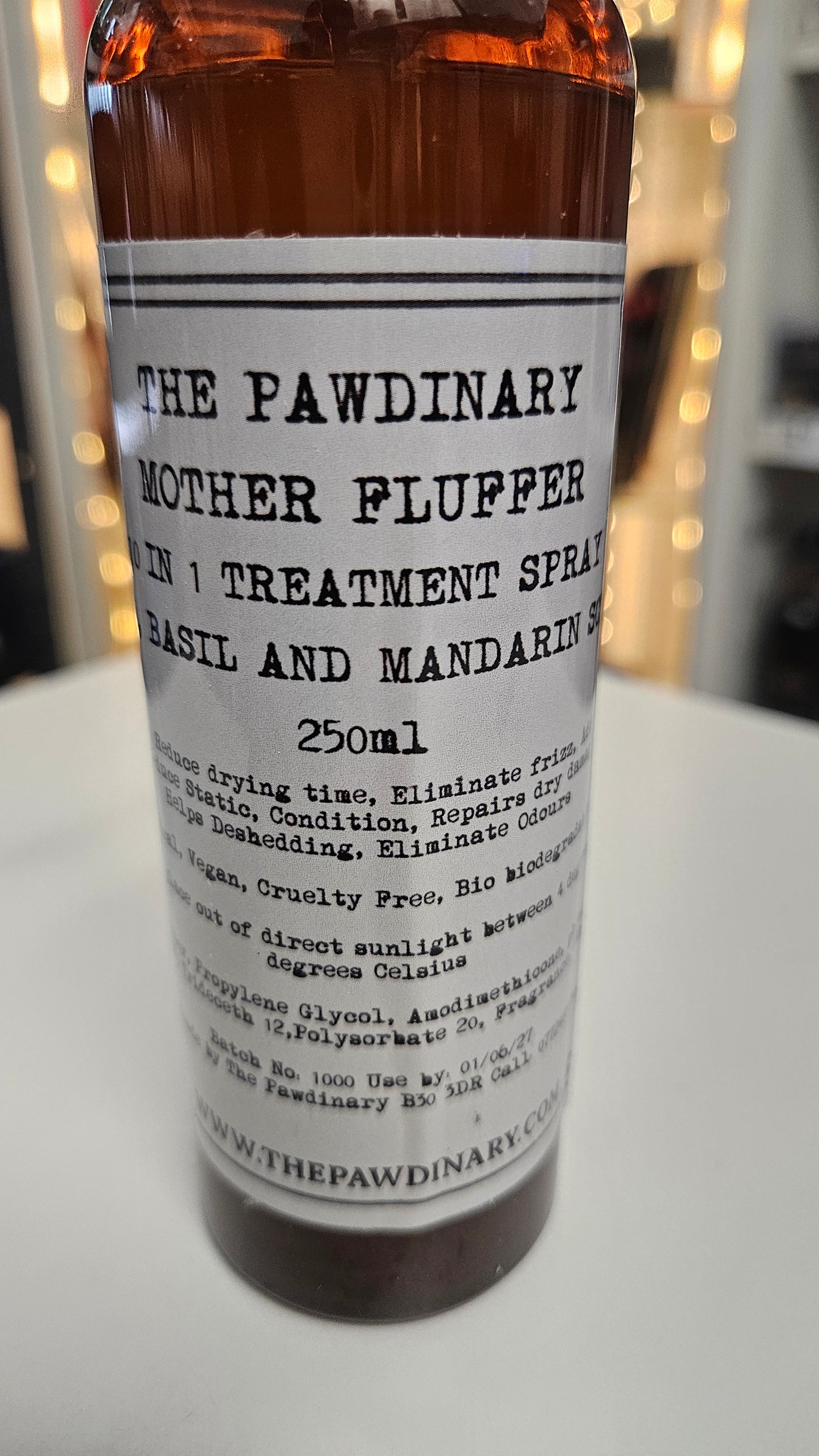 Mother Fluffer 10 in 1 Treatment Spray - The Pawdinary